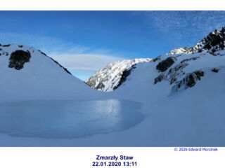 Zmarzły Staw Zimowa magia Tatr - Zawrat 2020